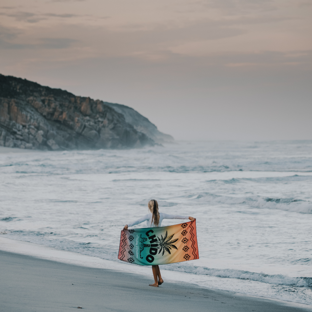 QuickDry Beach Towel - Chido x Slowtide